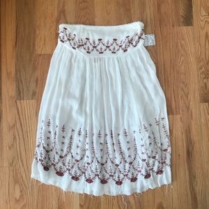 Free People strapless dress